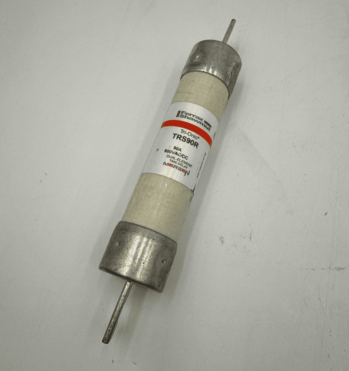 Ferraz Shawmut TRS90R Tri-Onic Fuse 90A 600V Time Delay Mersen 90 Amp Class RK5 – image 1