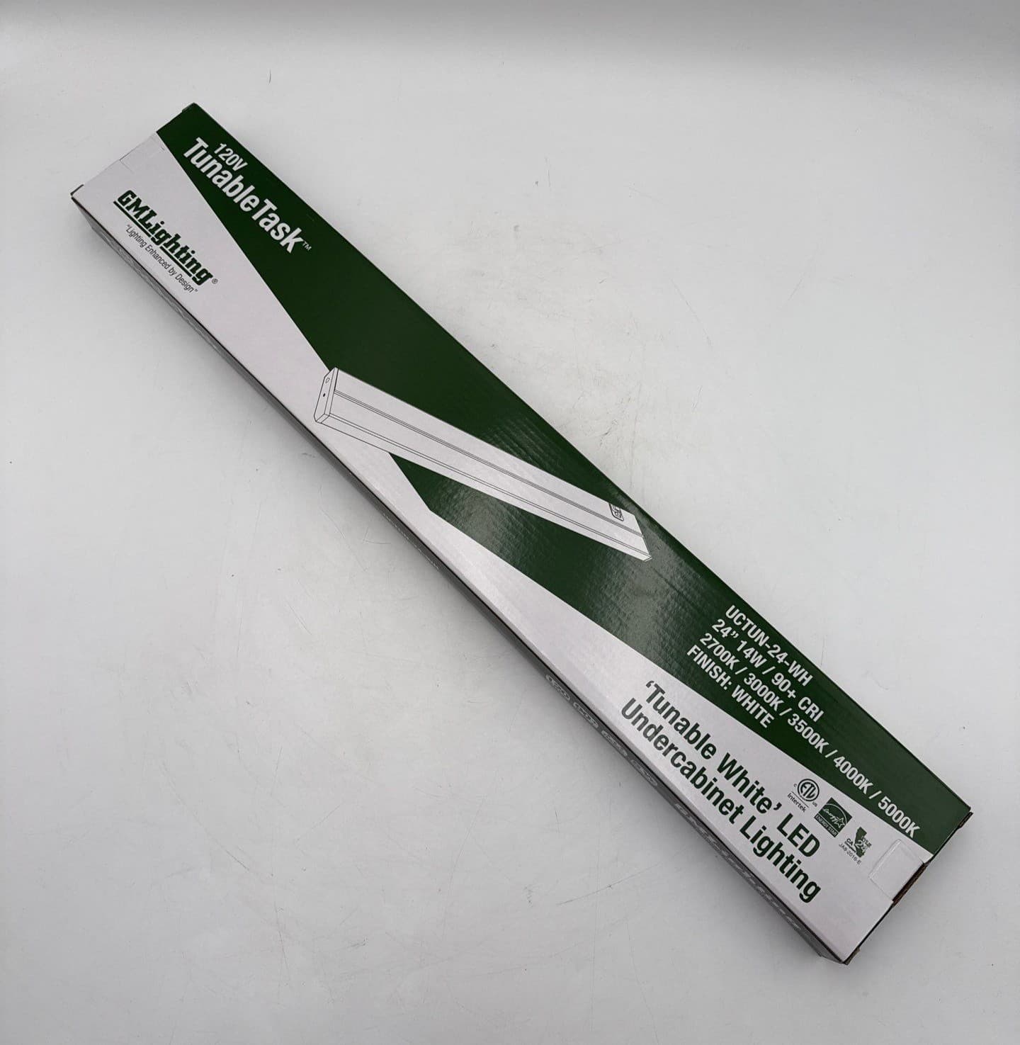 GM UCTUN-24-WH Undercabinet Light Tunable Task 24" 120V LED – image 1