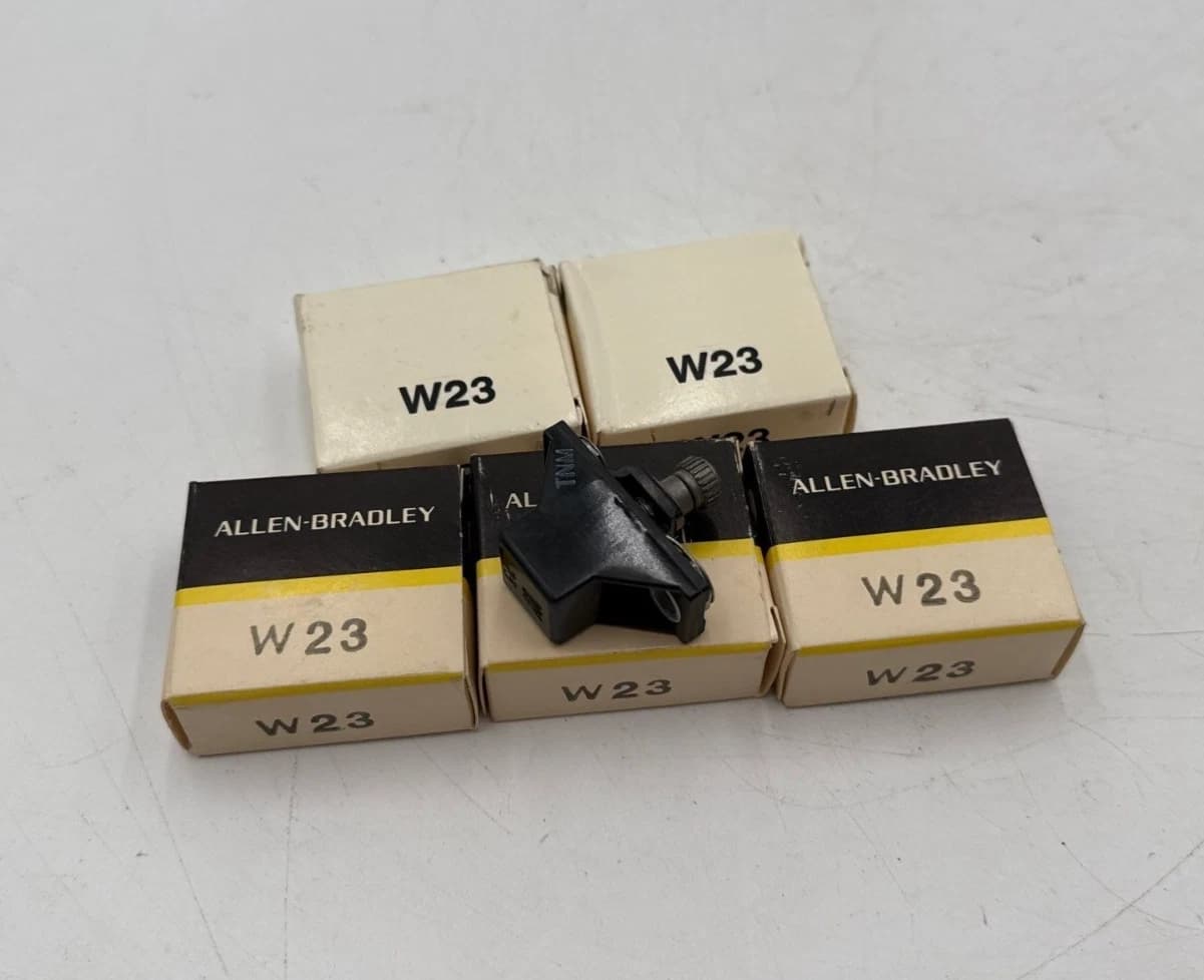5PC Lot Allen Bradley W23 Thermal Overload Relay Heater Element Unit W-23 0.67A – image 1