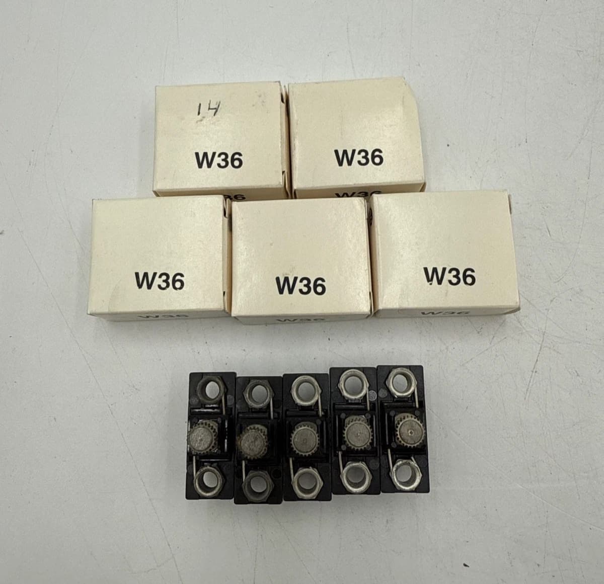 10PC Lot Allen Bradley W36 Thermal Overload Relay Heater W-36 2.12A Element Unit – image 1
