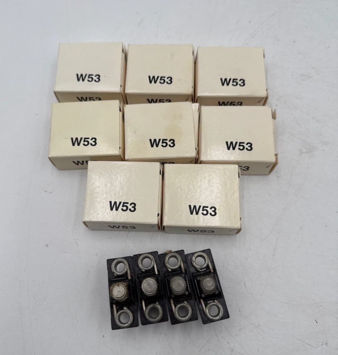 12PC Lot Allen Bradley W53 Thermal Overload Relay Heater 13.3A Element Unit W-53 – image 1