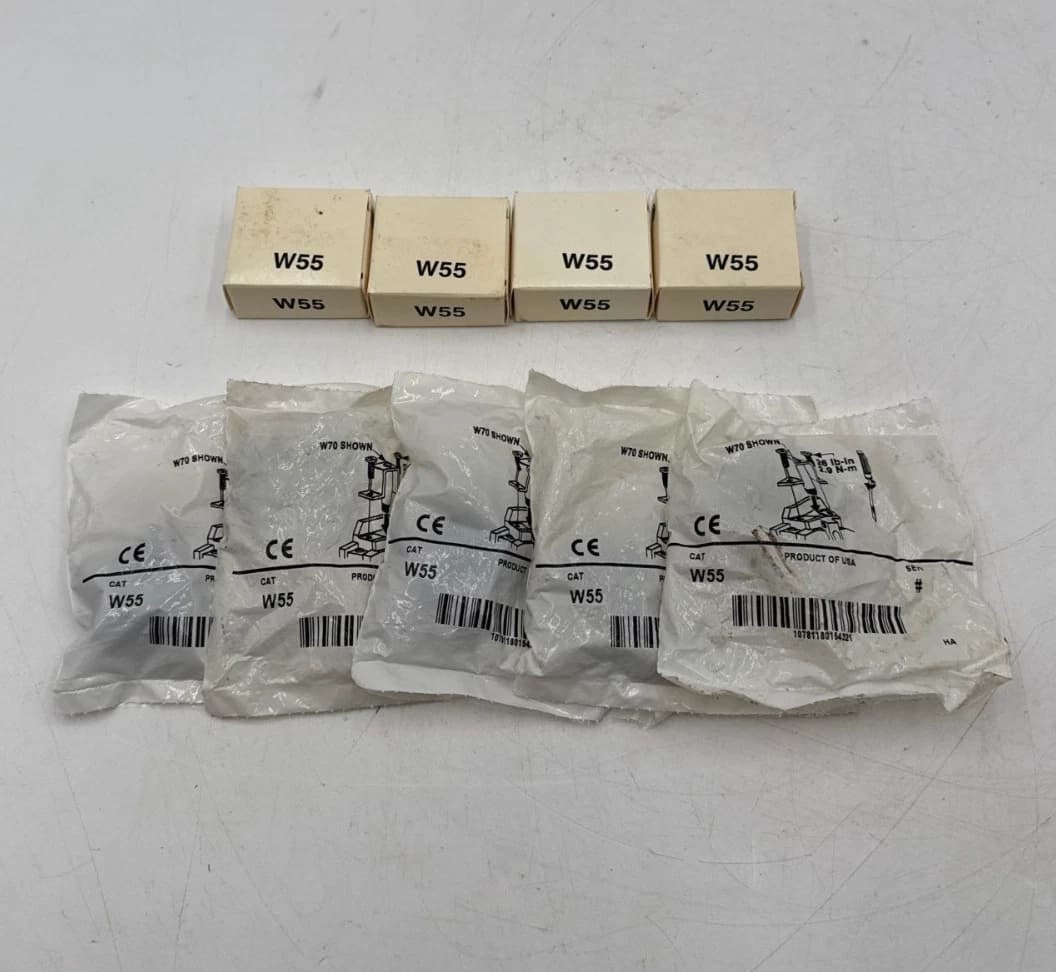 9PC Lot Allen Bradley W55 Thermal Overload Relay Heater 13.6A Element Unit W-55 – image 1