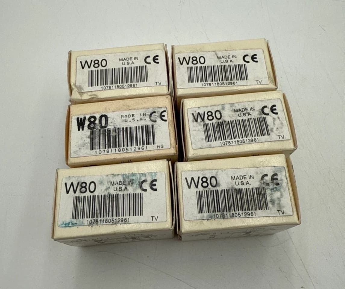 6PC Lot Allen Bradley W80 Thermal Overload Relay Heater Element Unit 135A W-80 – image 1