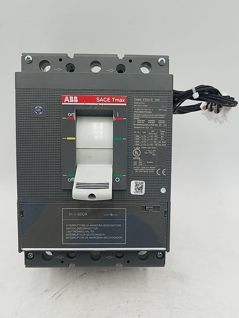 ABB XT5HU360BDFF000XXX – image 1