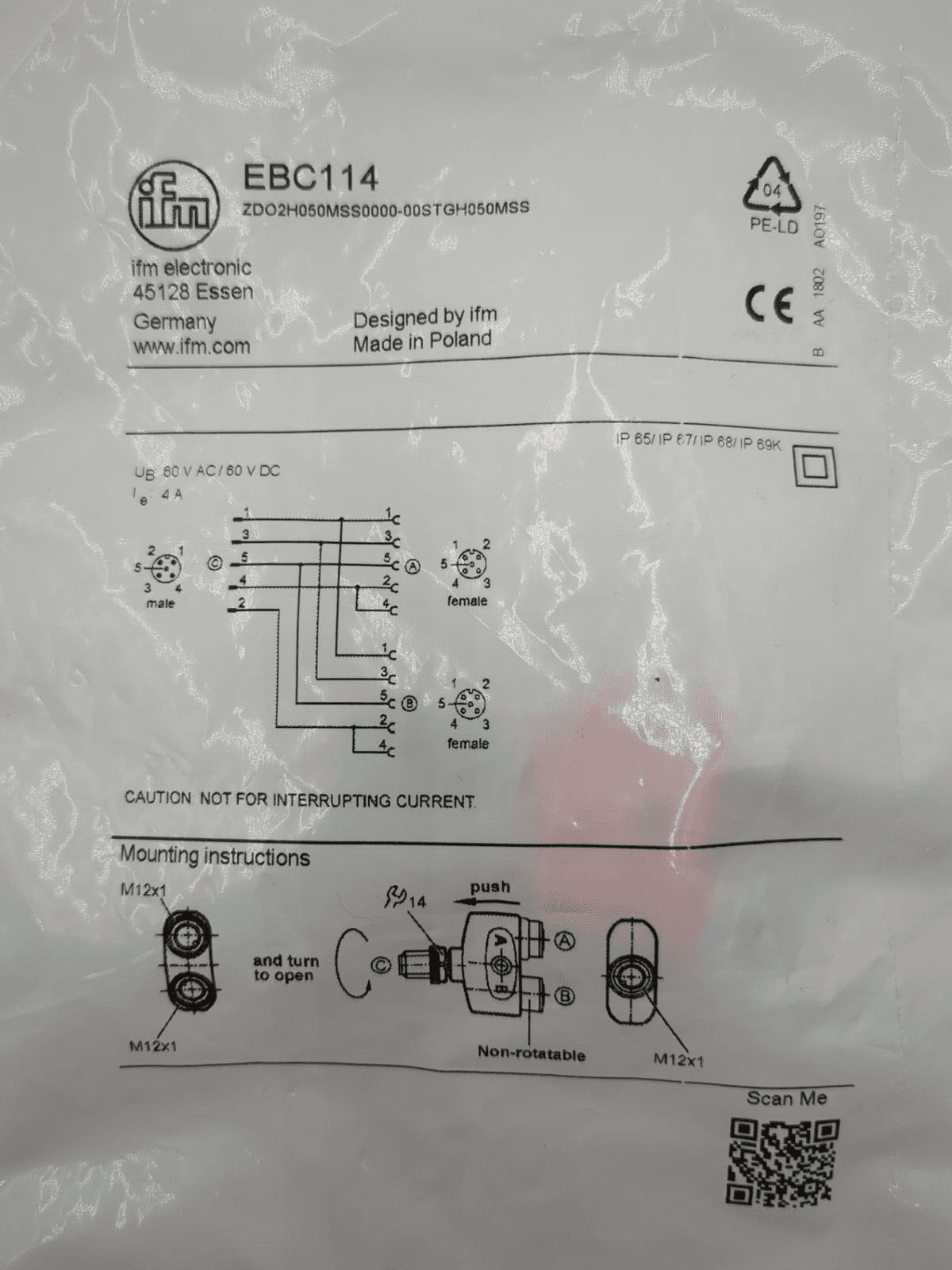 IFM ZDO2H050MSS0000-00STGH050MSS-EBC114 – image 1