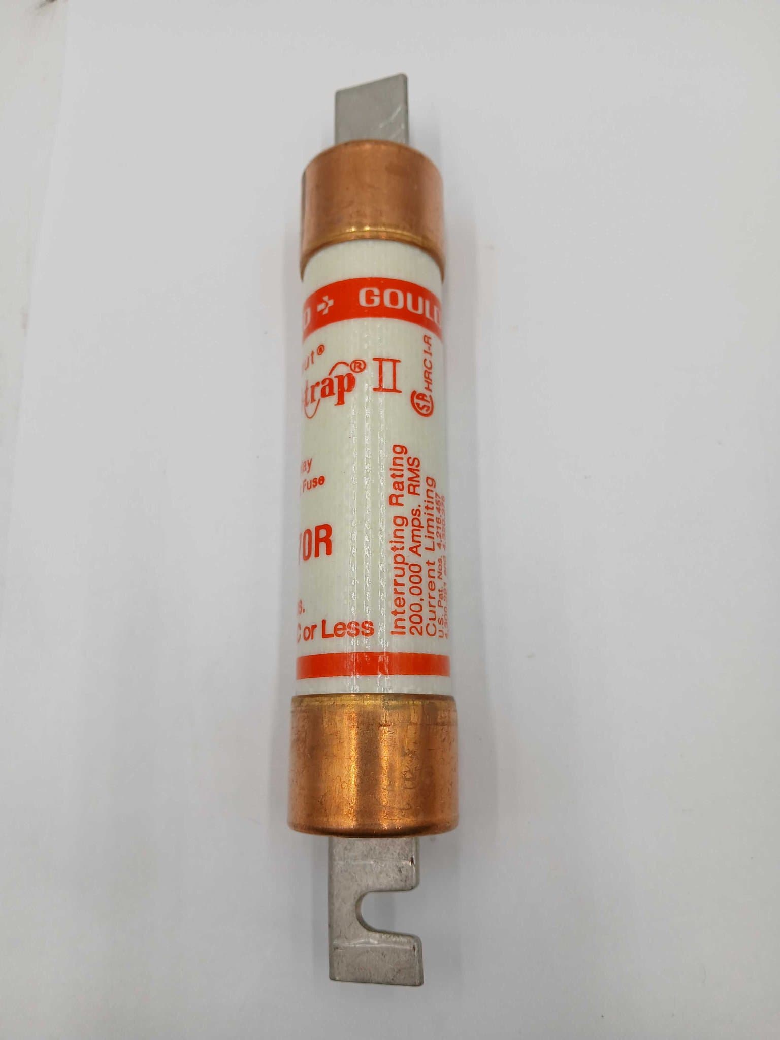 Gould Shawmut A6D70R Fuse 70A 600V Class RK1 Time-Delay – image 1