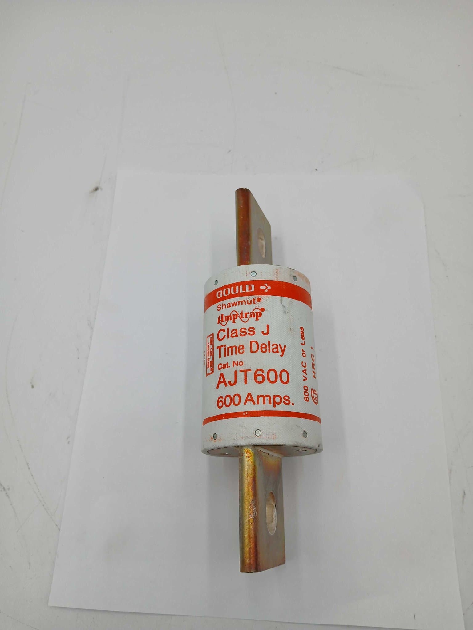 Gould Shawmut AJT600 Fuse 600A 600V Class J Time-Delay – image 1