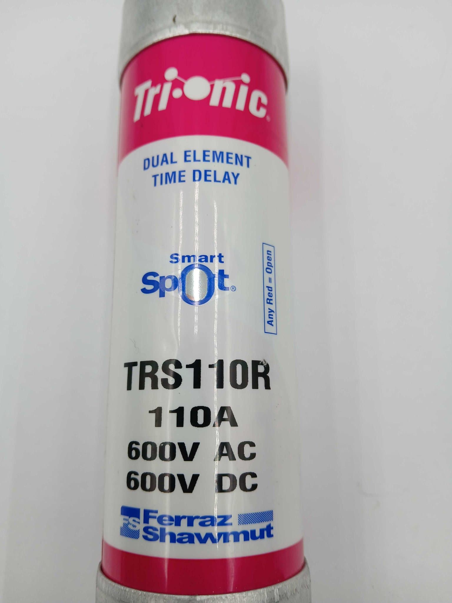 Ferraz Shawmut TRS110R Tri-Onic Fuse 110A 600V Class RK5 Time-Delay – image 1