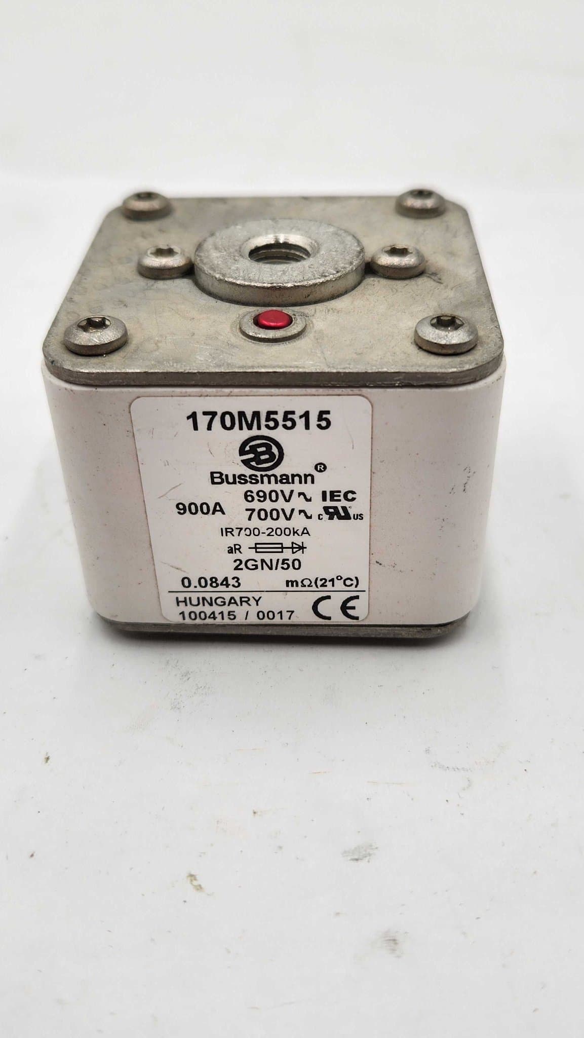 Bussmann 170M5515 Fuse 900A 700V Class RK1 Time-Delay – image 1