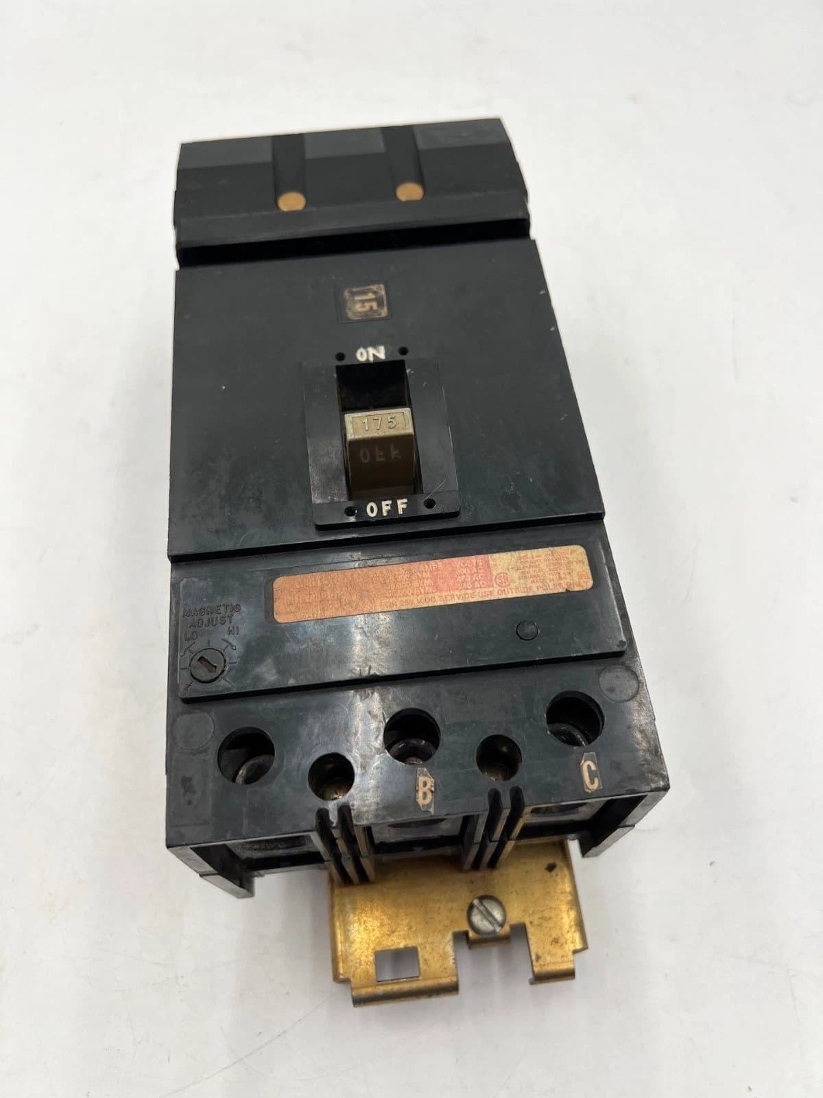 Square D KH36175 Circuit Breaker 175A 600V 3P I-Line – image 1